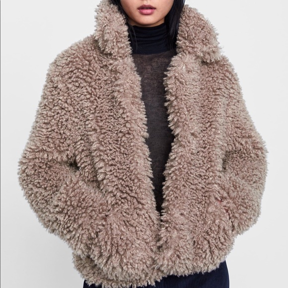 Soft Faux Fur Jacket - Picture 3 of 3